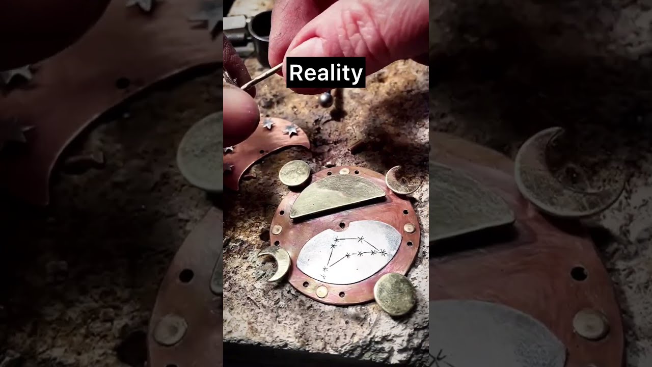 Making a Heavy Slide Locket with a Hidden Note | Instagram vs Reality (Jeweler’s Behind the Scenes).