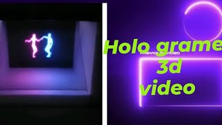 how to make 3D hologram video projector at home|diy #hologram3d #3dprojector#making #idea
