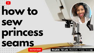 How to Sew Princess Seams with Brittany J Jones