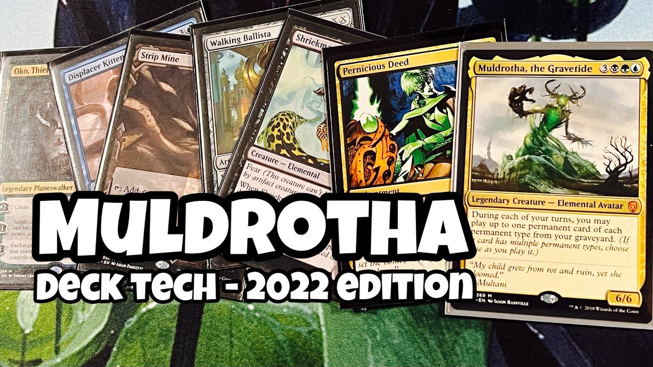 Muldrotha 2022 Deck Tech RISE MY PRETTIES // Magic the Gathering