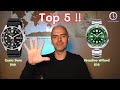 HERE are the TOP 5 Dive Watches under $100!!