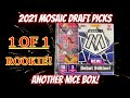 2021 Mosaic Draft Picks Football Hobby Box. 1 OF 1!!!!