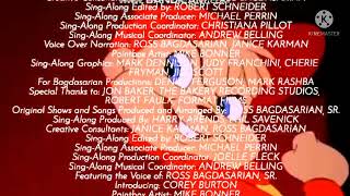 Alvin and The Chipmunks: Sing Along ft. Icaro (2004 TV Movie) - End Credits (Chorma Key)