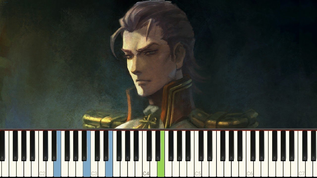 [Synthesia] The Professor ~ A Spectre Revived - Ace Attorney piano arrangements - by Ergentum