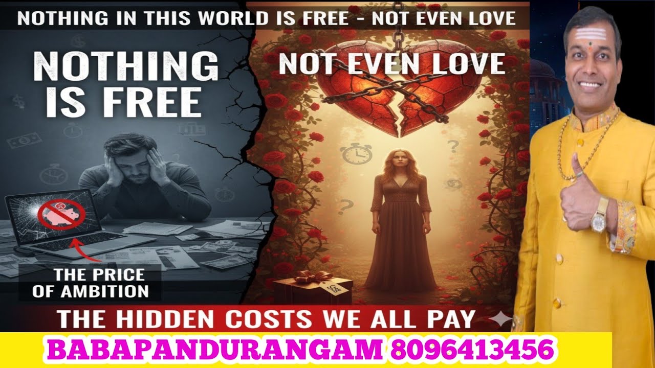 Nothing in This World is Free – Not Even Love | Babapandurangam