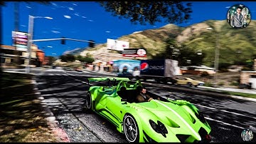 GTA 5 MONSTER Supercars pack ¦¦Custom REDUX 1.3 + Custom Reshade¦¦ - Real Graphics Mod Gameplay (2K)