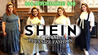 Shein Plus Size Fashion Try On Haul 2021 3X4X How I Style Dresses And Skirts