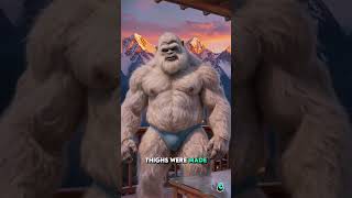 yeti on the mountain 🏔️#aivideo #funny #yeti