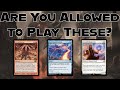 The unwritten rules of edh  what you can and cant play in casual commander