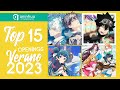 Top 15 Anime &amp; Donghua Openings Verano 2023 - Summer 2023 (v1)