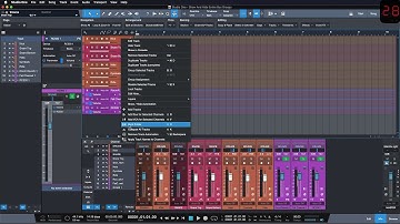 Studio One Minute: How to show and hide Bus Groups