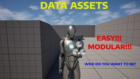 UE5 Data Assets Tutorial | Manage Player Attributes with Blueprints