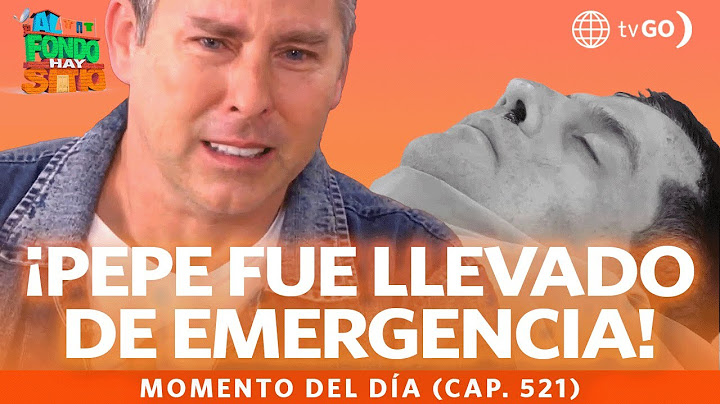 Al Fondo hay Sitio 11: Pepe suffered an accident  (Episode n°521)