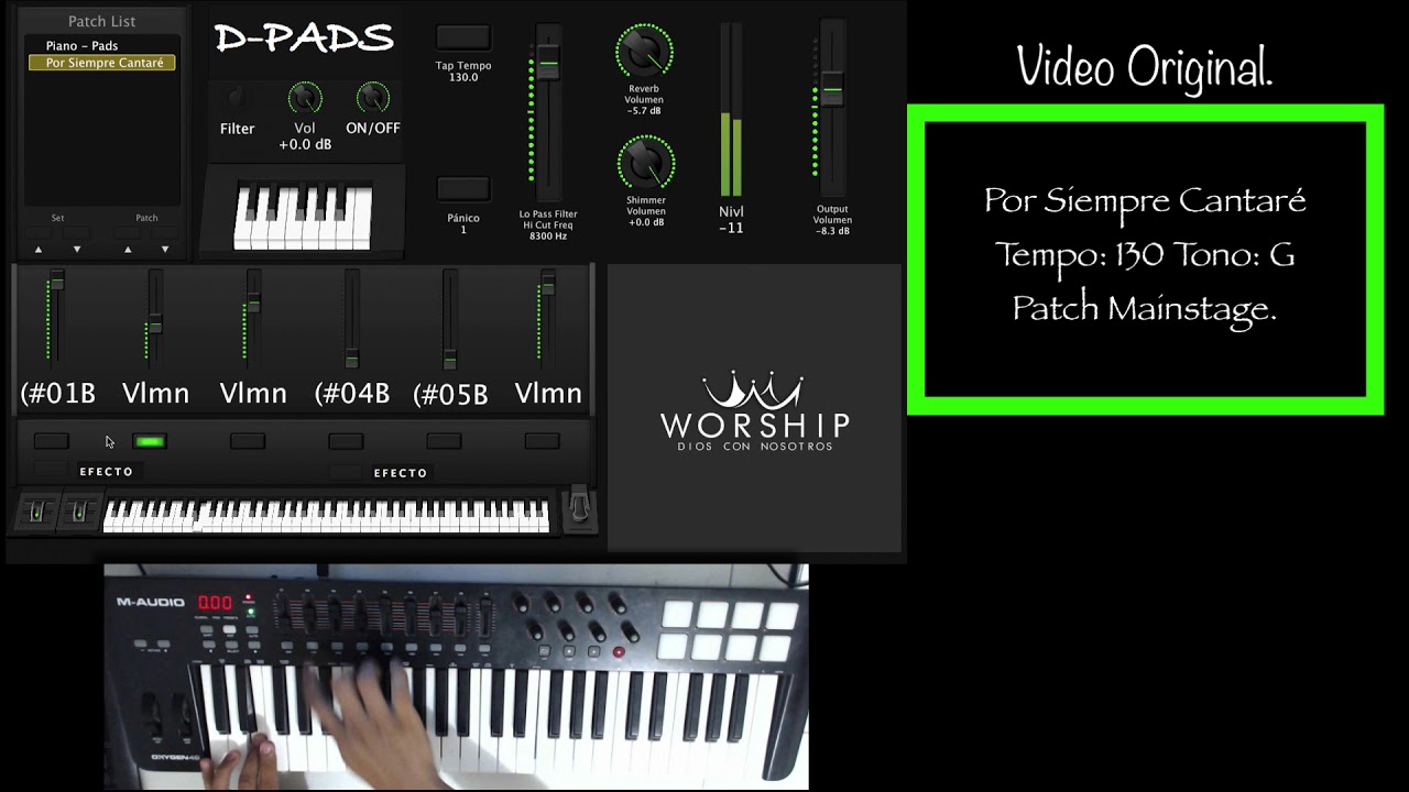 Por siempre cantaré- Hillsong Tutorial MS3 - YouTube