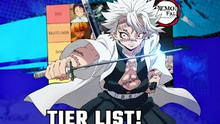 NEW TIER LIST OF THE BEST NICHIRINS IN DEMON FALL! | Demonfall UPDATE 5.6