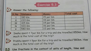 5th std maths term-2 unit-5 interconcept in exercise 5.3