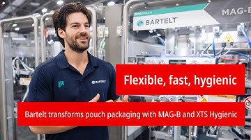 Bartelt transformeert pouchverpakkingen met MAG-B en XTS Hygienic