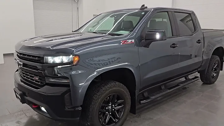 2020 CHEVROLET SILVERADO 1500 LT TRAILBOSS SHADOW GRAY 4K WALKAROUND 15863ZA