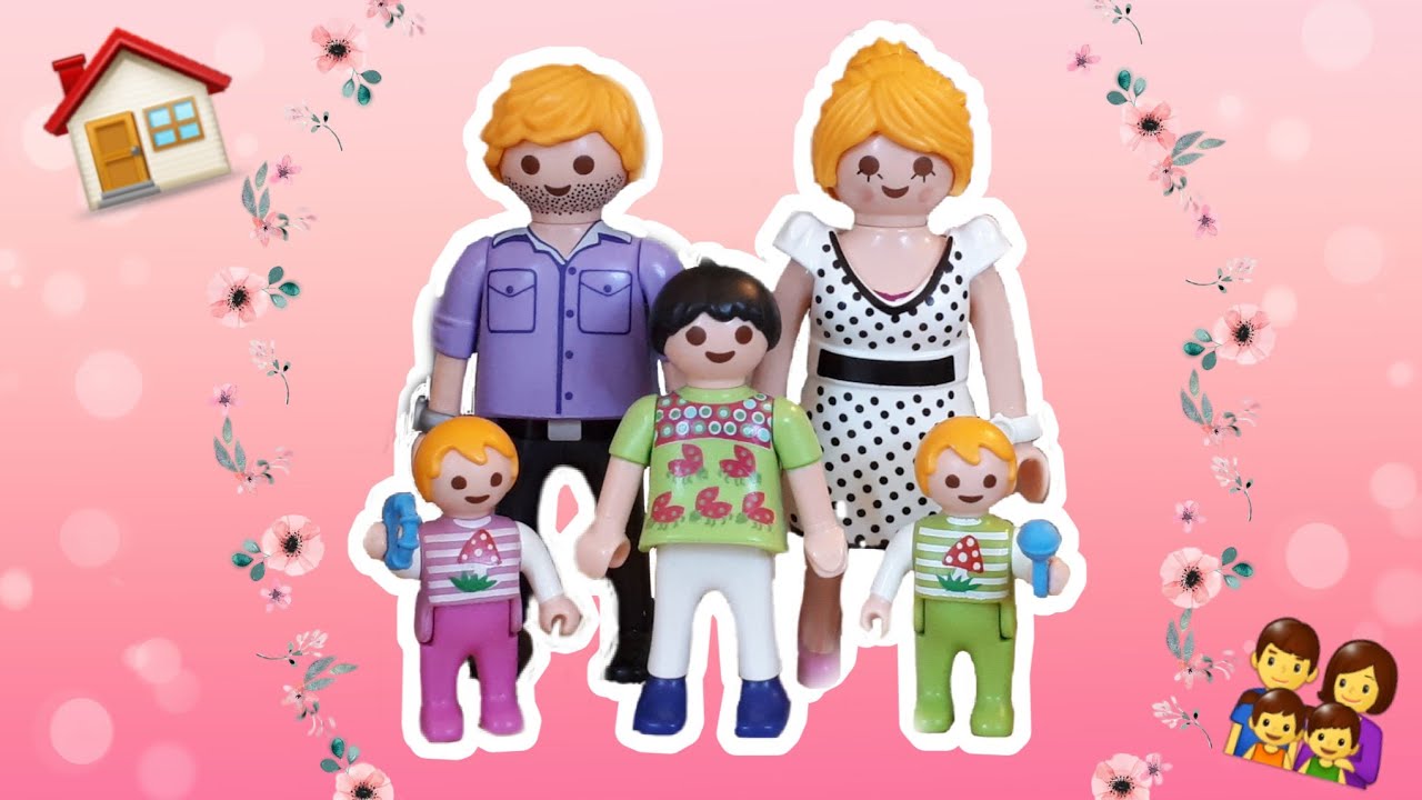 PLAYMOBIL FAMILLE : UNE NOUVELLE FAMILLE ?!👨‍👩‍👧‍👦🏠 