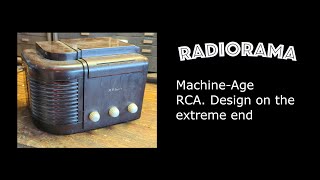 Machine-age design on steroids: 1939 RCA Overhaul