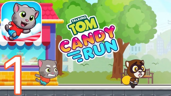 TRAILER DO NOVO JOGO! 🍭 Talking Tom Candy Run 🍭 