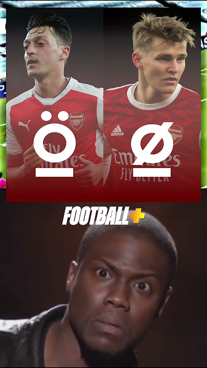 From Ö to Ø! #mesutözil #martinodegaard #arsenal #football #shorts