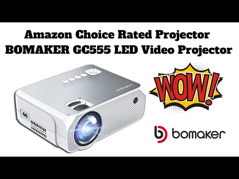amazon-choice-rated-projector-bomaker-gc555-led-video-projector