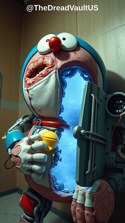 Mutated Zombie Nightmare: Doraemon's Scary Transformation 8 #scarytransformation #doraemon #nobita