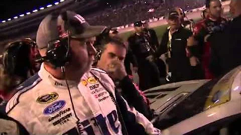 Keselowski Gordon Brawl