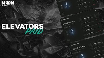 MOON scripts | Elevators | SCRIPT PREVIEW | ESX, OX | PAID!
