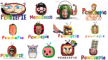 BEST PewDiePie Cocomelon Intro - MEGA Compilation - part 2