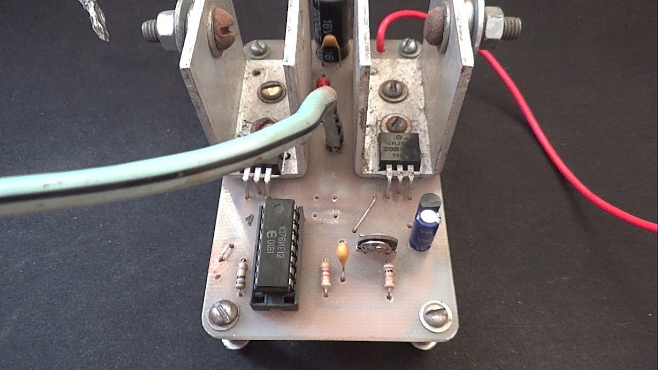 Саморобний інвертор на К176ИЕ12 та IRL2505