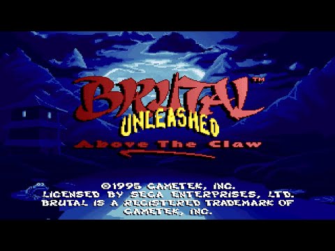 BRUTAL UNLEASHED: ABOVE THE CLAW - SEGA 32X (INTRO)