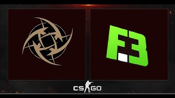 Flipside vs NiP - ESL Pro League - de overpass