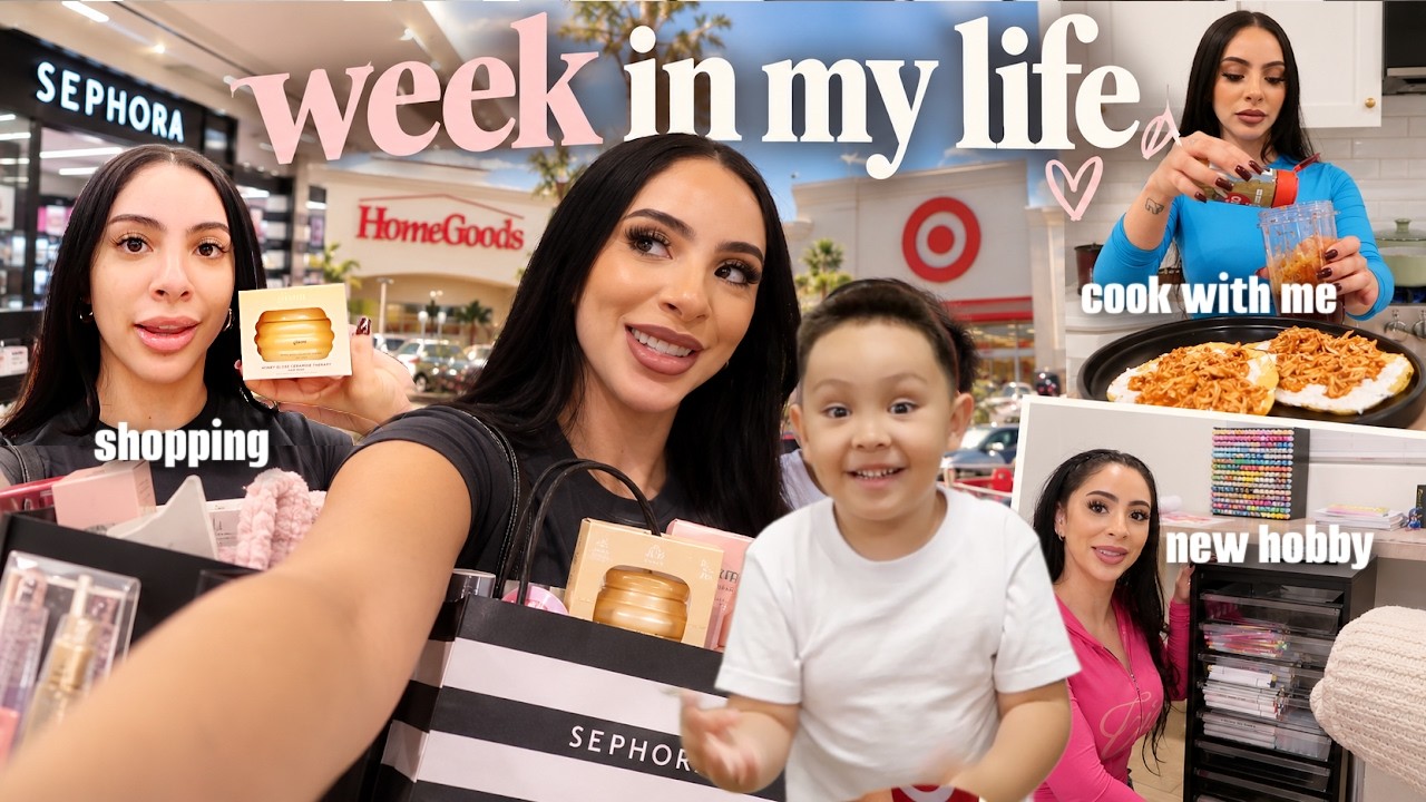 Romanticizing everyday life  ✨ cooking, Sephora, target, home goods run! NEW hobby