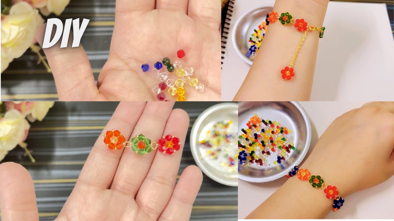 How to make easy Bracelet | DIY easy Beaded Bracelet #youtube #diy # ...