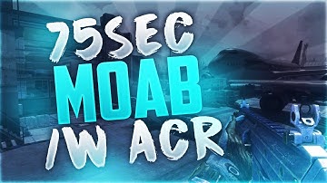 MW3: " SOLO 75SEC MOAB & 100+ ON TERMINAL!"