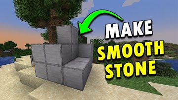How to Make SMOOTH STONE in Minecraft | Super EASY Guide!