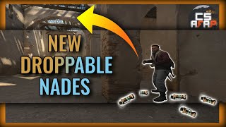 New fake flash, fake strat with DROPPABLE NADES and xbox smoke | CS:GO