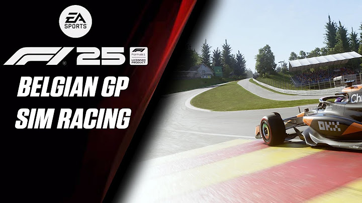 F1 25 | Belgian GP 2025 | Sim Racing | Spa Track Walkthrough