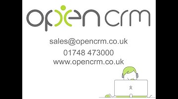 OpenCRM - A Short Overview Video