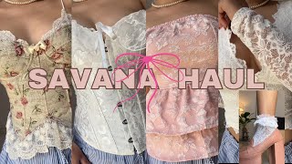 CUTEST SAVANA HAUL🎀✨|| Pinterest Finds ||Abom🎀 #savanahaul#pinterest#savanatop