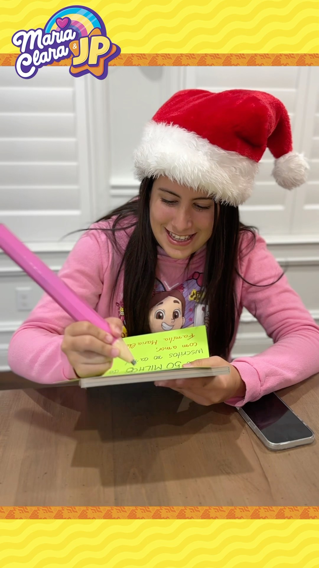 What did Maria Clara ask Santa Claus for?