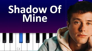 Alec Benjamin - Shadow Of Mine  | Piano Tutorial Resimi