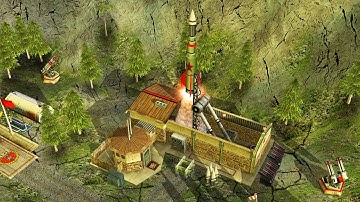 Chinese NUKE HITS Europe, Occupying Army Flees | Command & Conquer Generals Zero Hour Gameplay