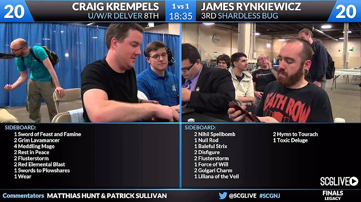 SCGNJ - Legacy - Finals - Craig Krempels vs James ...