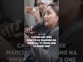 Castro kay Imee Marcos sa pasaring na 'impakta:' 'It takes one to know one'