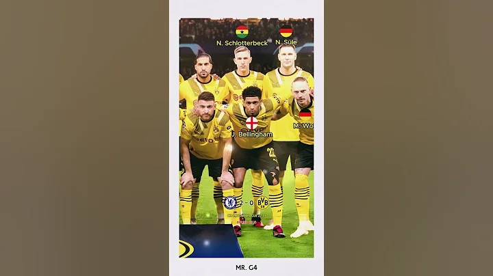 Champions League 22/23 - Round of 16 - Chelsea vs Borussia Dortmund Squad #chelsea #dortmund #c1