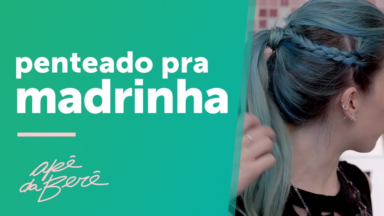 como fazer penteado pra madrinha - YouTube