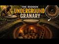10 Feet Under: Constructing an Ancient Invisible Food Storage Cellar | ASMR